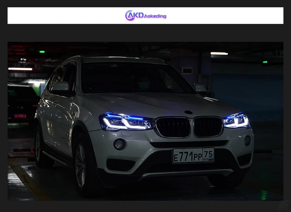 Car Lights for BMW X3 F25 LED Headlight Projector Lens