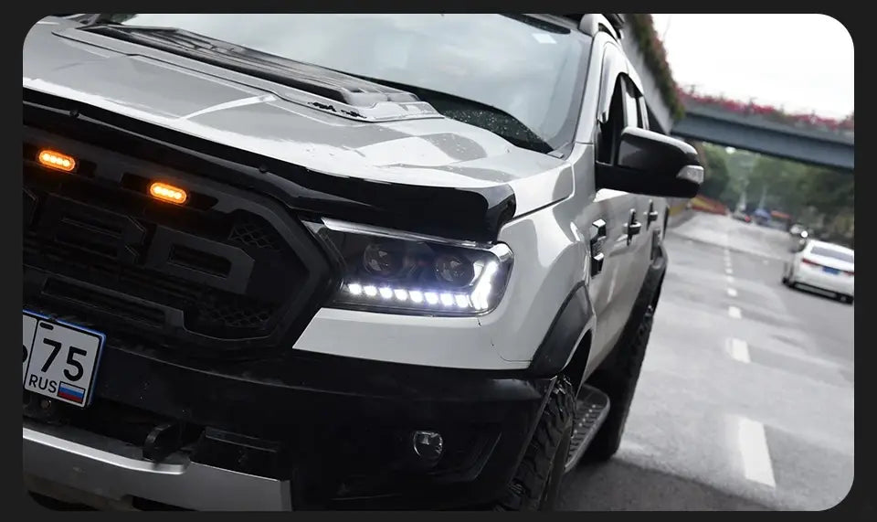 Car Styling Head lamp light for Ranger Headlights 2016-2020