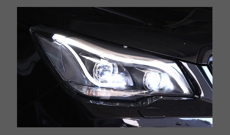 Car Styling Head lamp light for Forester Headlights