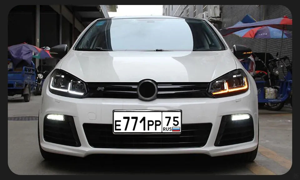 Car Styling Head lamp light for VW Golf 6 Headlights