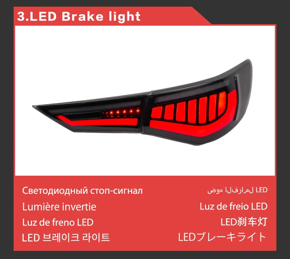 Car Styling Tail Lamp for Nissan Sylphy LED Tail Light