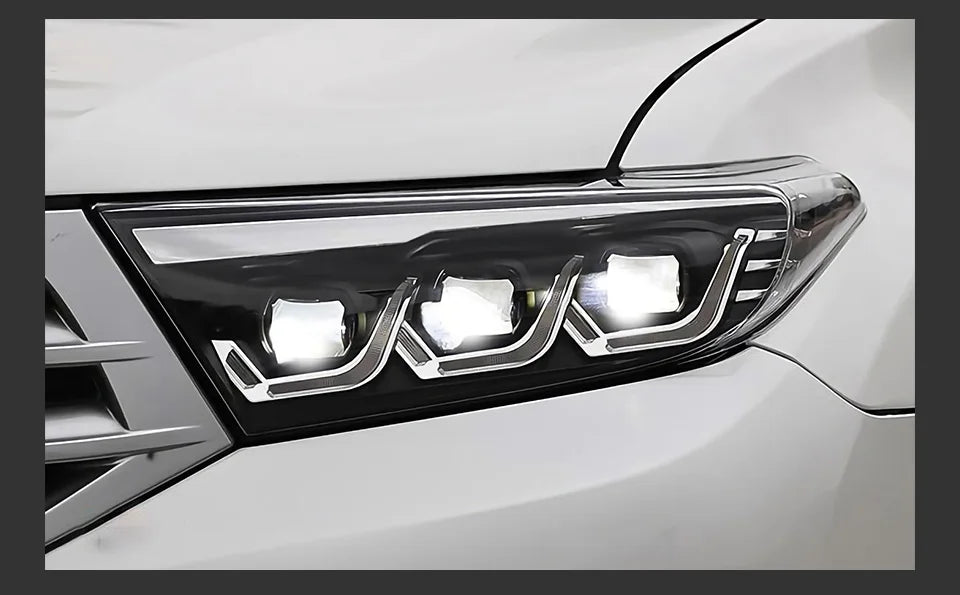 Car Styling Head lamp light for Toyota Highlander Headlights