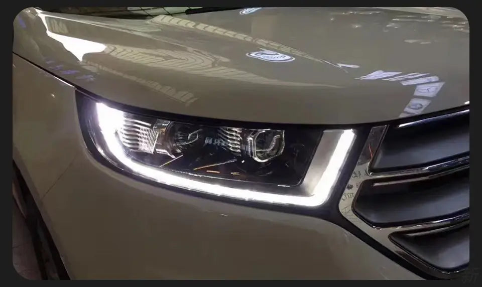 Ford Edge Headlights 2015-2018 New Edge LED Headlight DRL