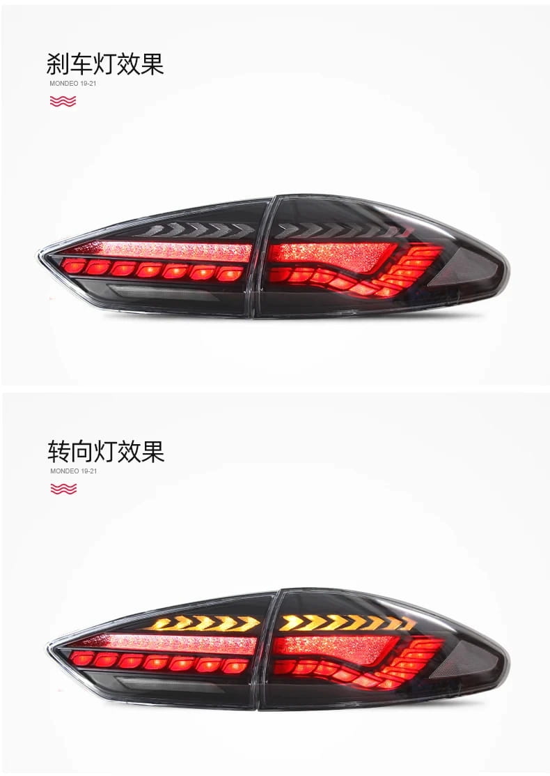 Car Stylingfor Ford Mondeo LED Tail Light 2019-2021 Fusion