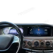 Dual 12.3 Inch Android13 For Mercedes Benz S W222 2014-2017 Carplay Car Radio Stereo Multimedia Video Player GPS Navigation Auto - CAR CRAFT INDIA