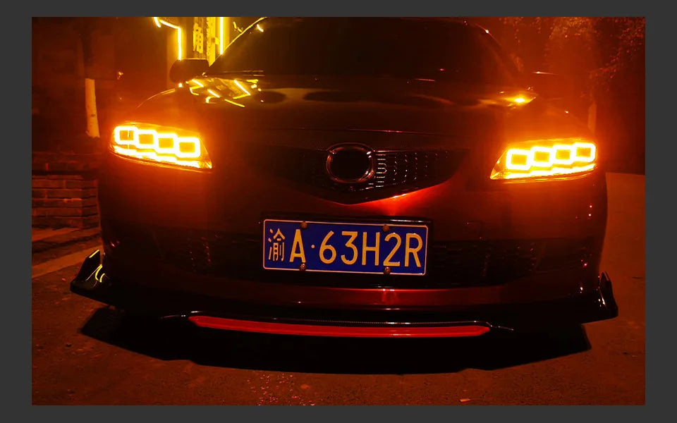 Car Lights for Mazda 6 LED Headlight Projector Lens