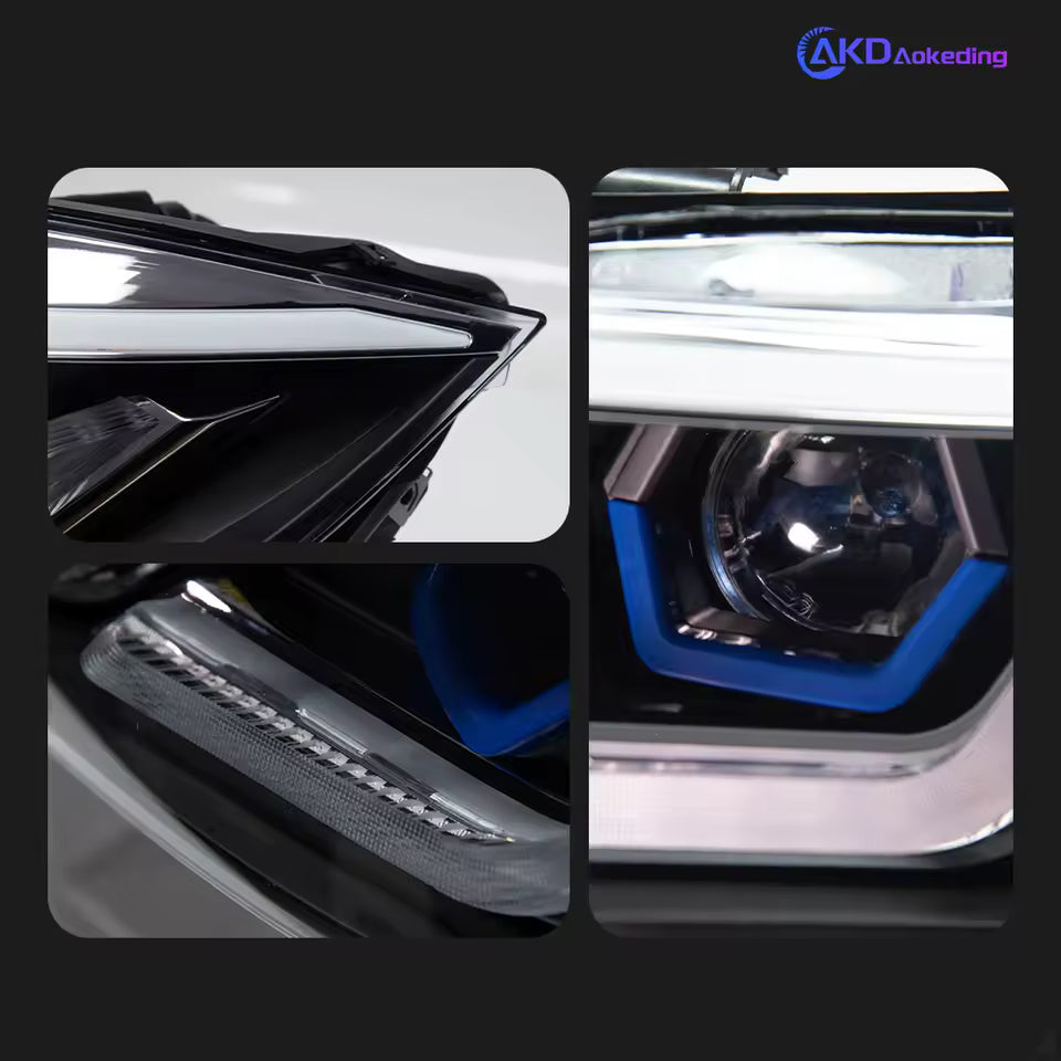 Car Styling Head Lamp for BMW E90 Headlights 2005-2012 320i 318i 323i 3 Series LED Headlight DRL Hid Bi Xenon Beam Accessories - CAR CRAFT INDIA