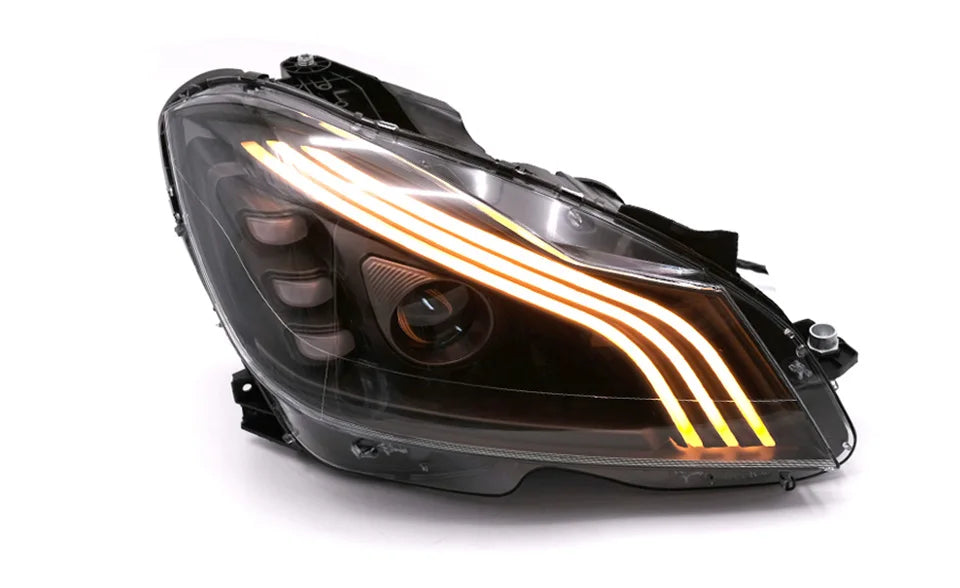 Head lamp light for Benz W204 LED Headlight Projector Lens