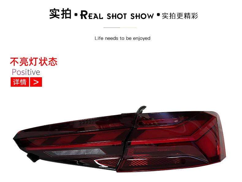 Car Lights for Audi A5 Tail lamp light 2017-2020 S5 LED Tail