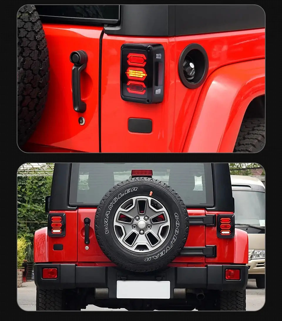 Car Styling Tail lamp light for Jeep Wrangler Tail Lights