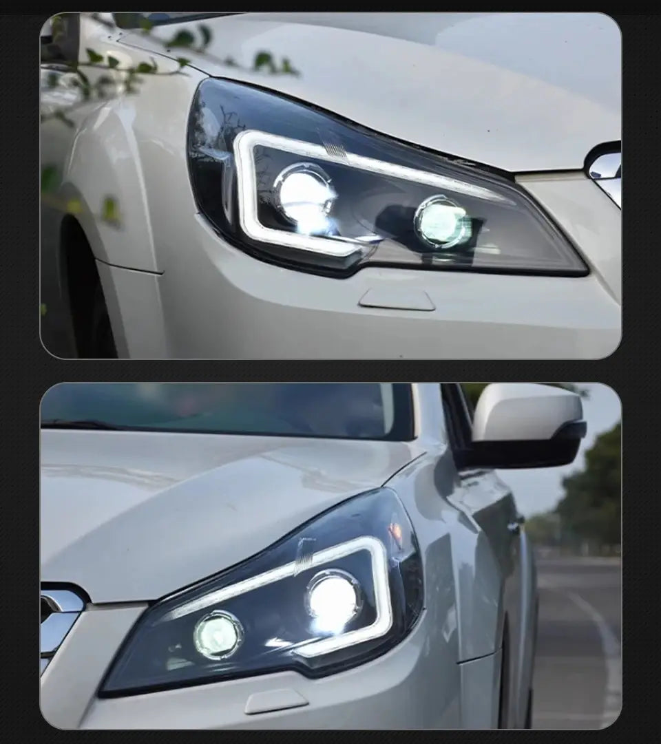 Car Styling Head Lamp for Subaru Legacy LED Headlight 2010