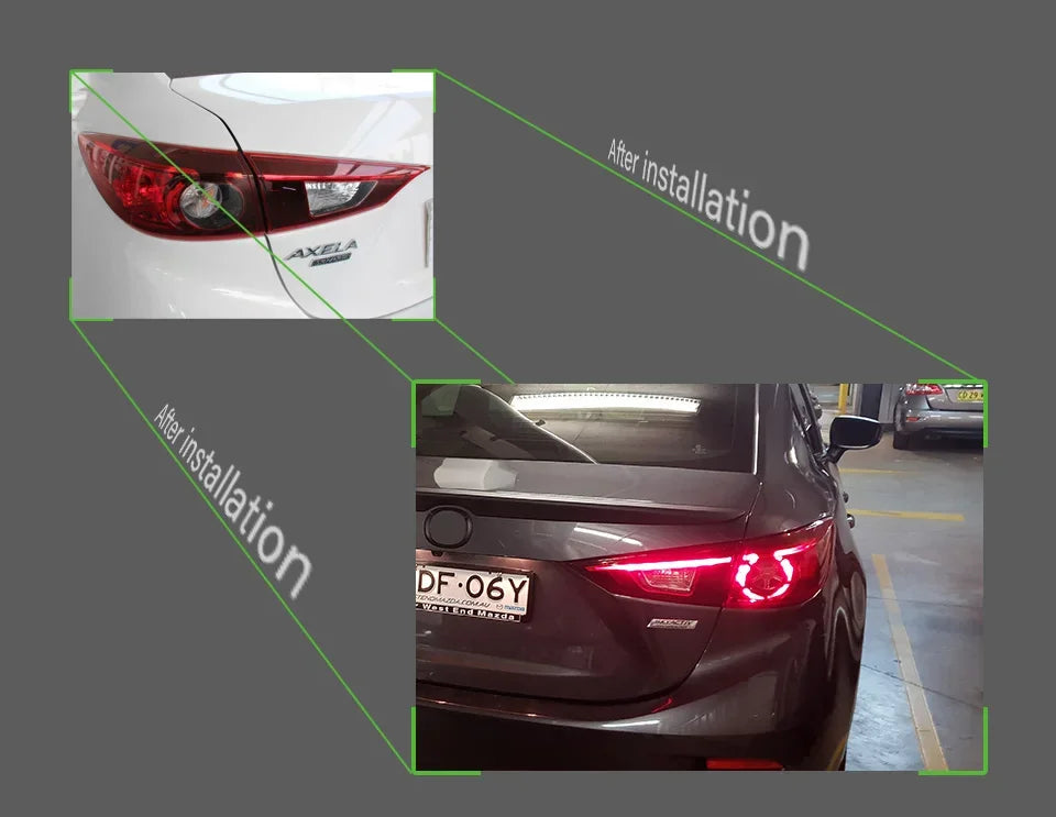 Car Styling Tail Lamp for Mazda 3 Axela LED Tail Light