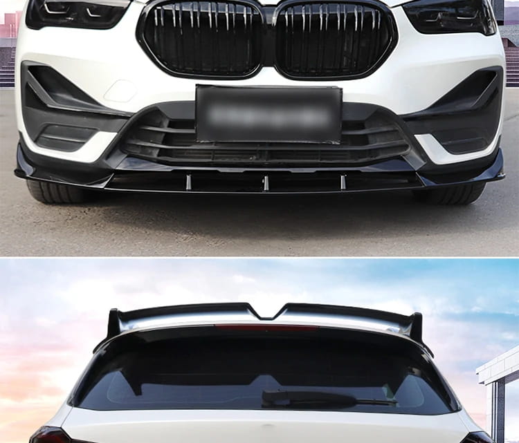 For BMW X1 Body Kit BMW F48 F49 Spoiler Front Lip Side