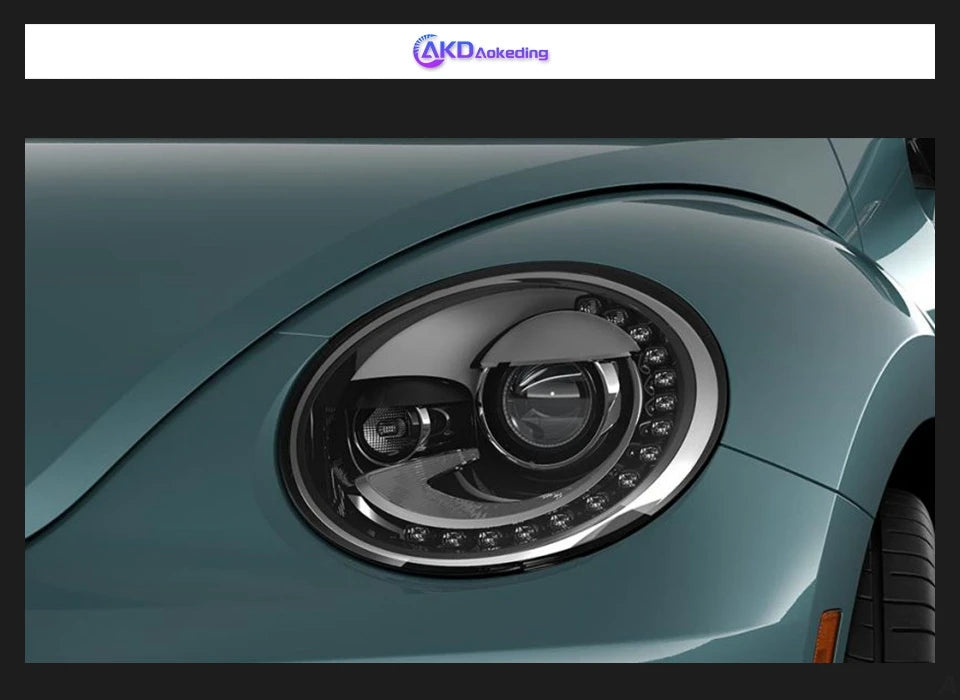 VW Beetle Headlights 2013 2017 Beetle LED Headlight DRL Hid Head