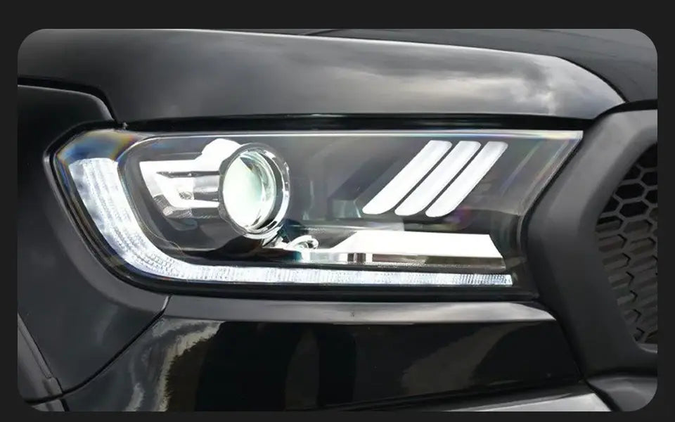 Ford Everest Ranger Headlights 2016-2020 Dynamic Turn Signal