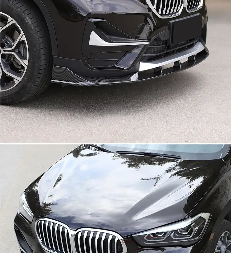 For BMW X1 Body Kit BMW F48 F49 Spoiler Front Lip Side