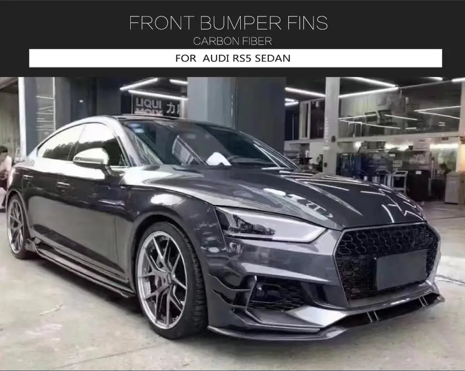 Car Front Body Kits Splitters Canards for Audi A5 S5 Sline