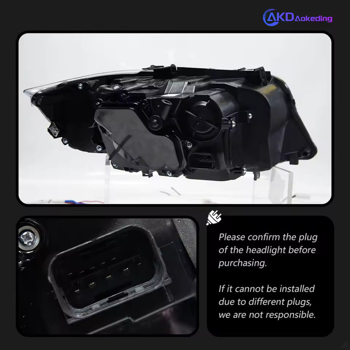 Car Styling Head Lamp for BMW E90 Headlights 2005-2012 320i 318i 323i 3 Series LED Headlight DRL Hid Bi Xenon Beam Accessories - CAR CRAFT INDIA