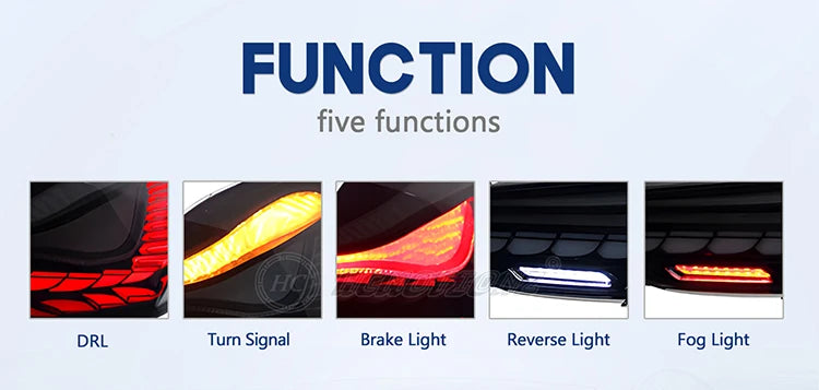 Car Rear Lamps Assembly F06 F12 F13 DRL Start up Animation