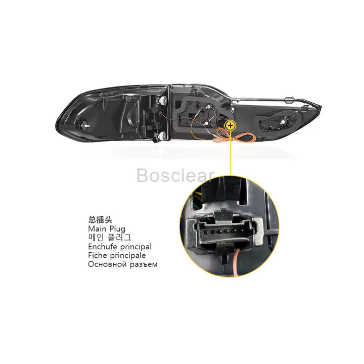 LED Taillights for BMW X7 G07 2019 2020 2021 2022 2023 Assembly Turn Signal Rear Lamps Dynamic DRL Plug and Play Car Accessories - CAR CRAFT INDIA