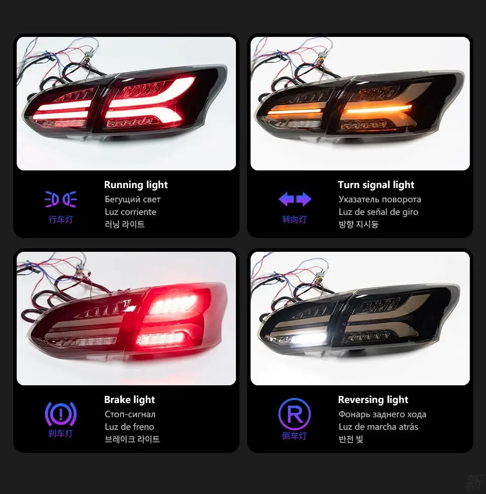 Ford Focus Tail Lights 2015-2018 Focus Sedan LED Tail lamp