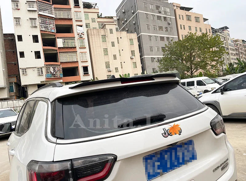 Glossy Black/Carbon Fiber Look M Style Rear Trunk Spoiler