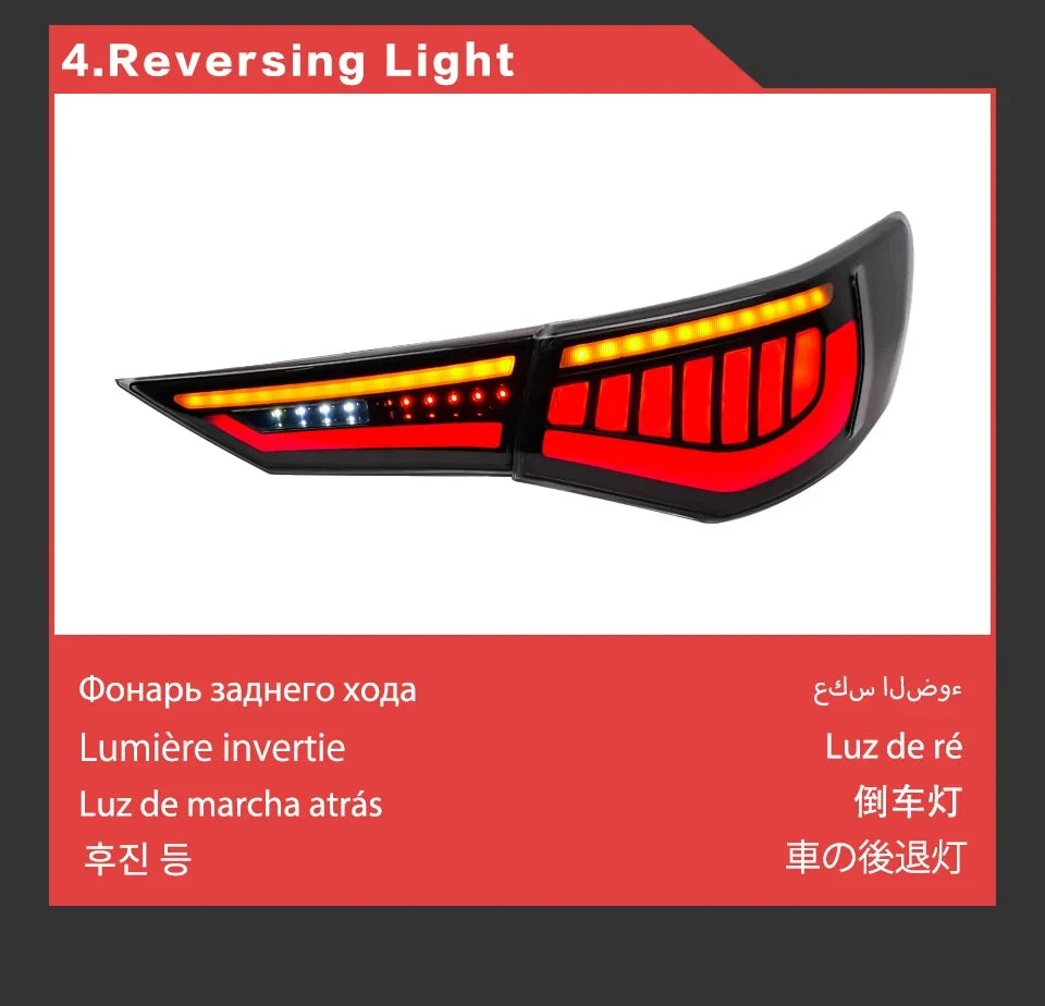 Car Styling Tail Lamp for Nissan Sylphy LED Tail Light