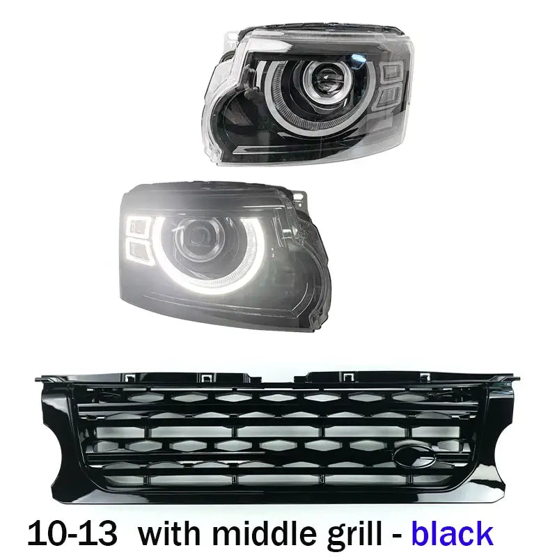 Car Headlights for Land Rover Discovery 3 4 2010-2017 Front