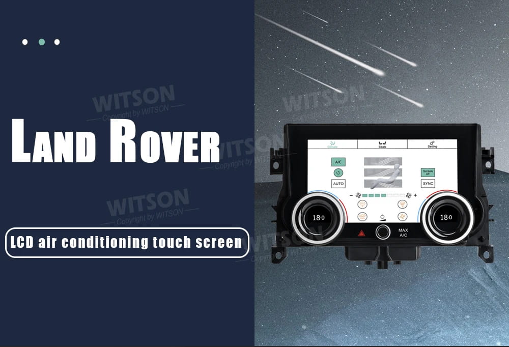 7’ Air Condition Panel 3D Touch Screen for Range Rover