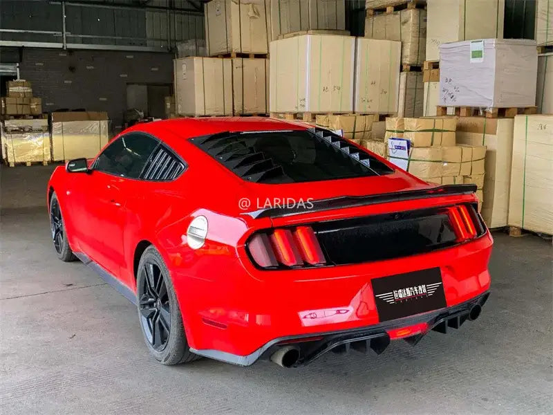 Rear Window Louvers Sunshade Plate for Ford Mustang