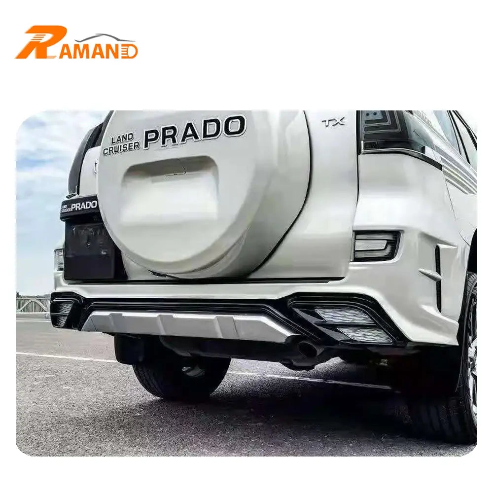 Body Kit for PRADO Front and Rear Bumper with LED Light