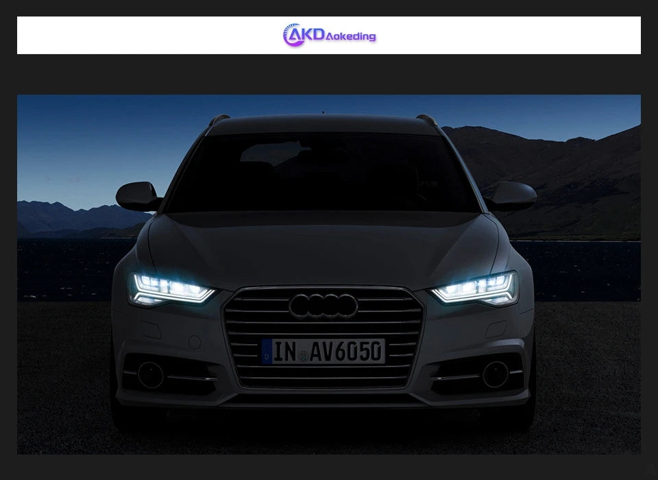 Car Styling for A6 Headlights 2012-2018 Upgrade A6L All LED