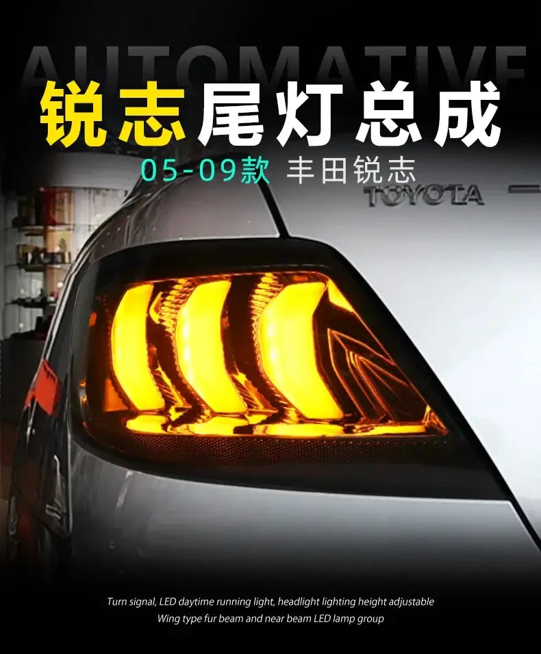 AKD Car Styling Tail Lamp for Toyota Reiz LED Light 2005