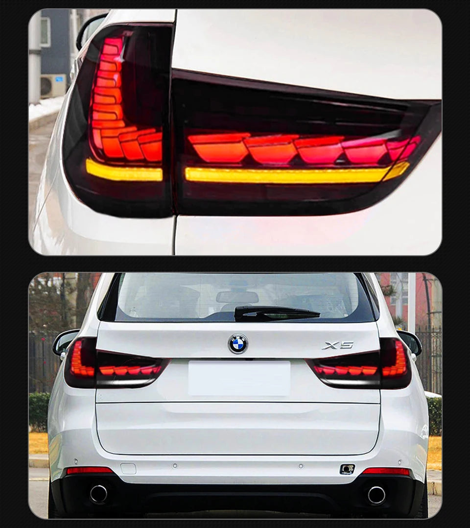 BMW X5 Tail Lights 2014-2018 F15 LED Tail Lamp DRL Signal