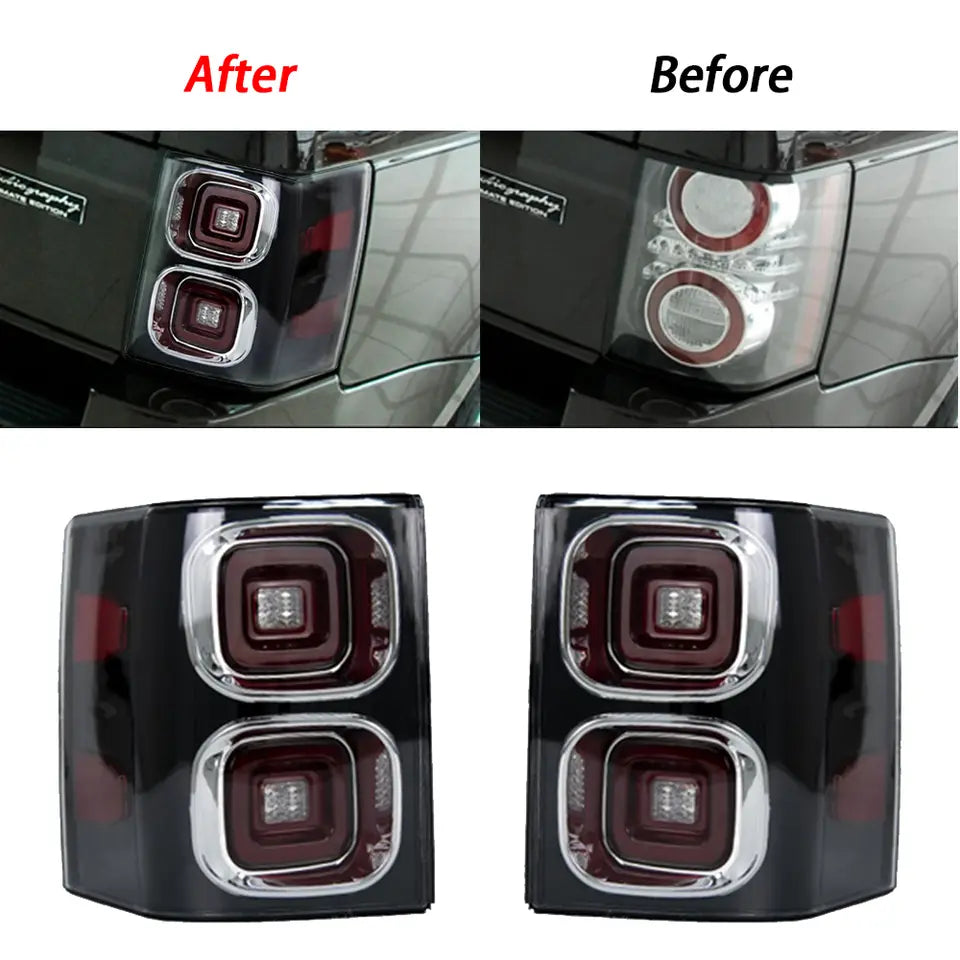 Facelift Upgrade LED Taillights For Range Rover Vogue L322 2002 -2012 Auto LED Rear Tail Light Brake Lamp Signal Car Accessories