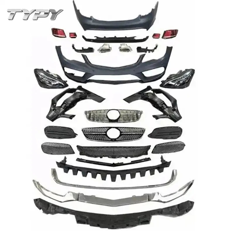 Auto Front and Rear Bumper Grille Body Kits for Mercedes