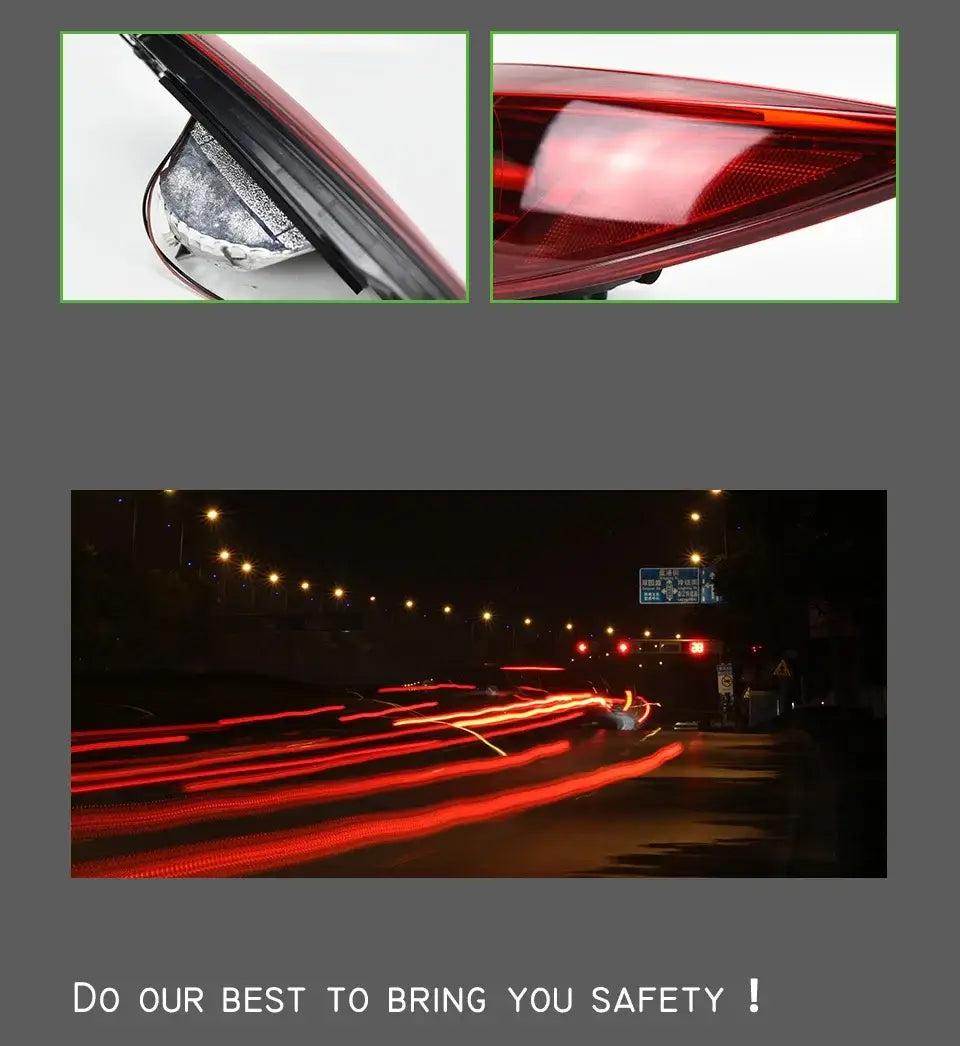 Car Styling Tail Lamp for Mazda 3 Axela LED Tail Light