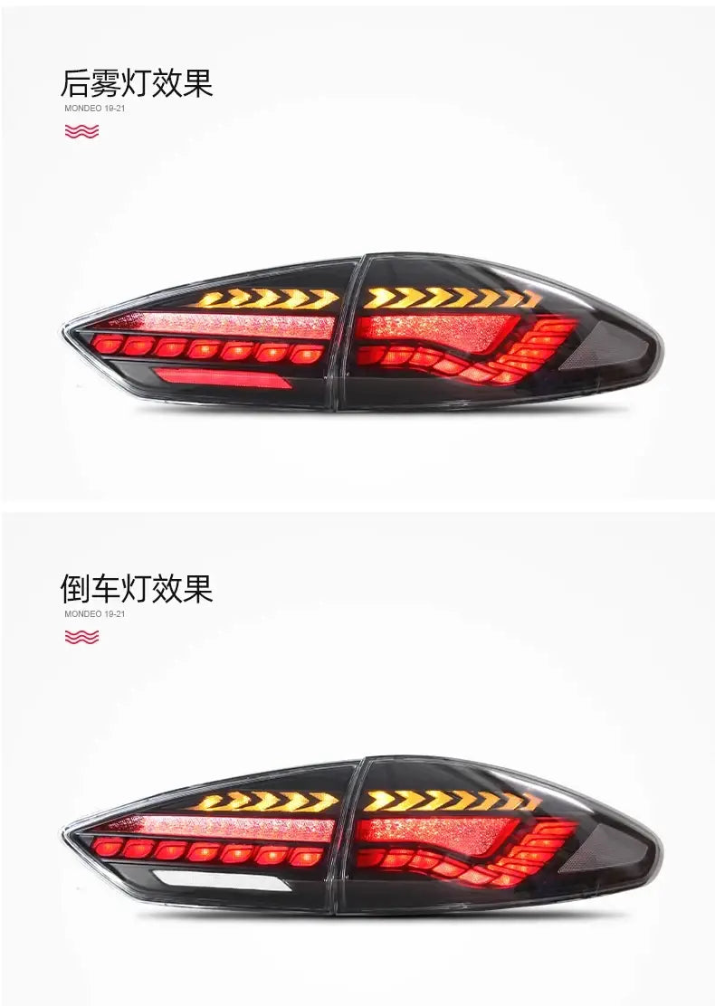 Car Stylingfor Ford Mondeo LED Tail Light 2019-2021 Fusion