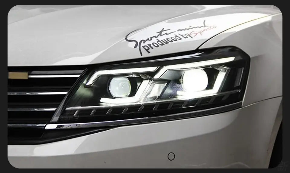 VW Passat B7 Headlights 2011-2016 LED Headlight DRL Hid Head