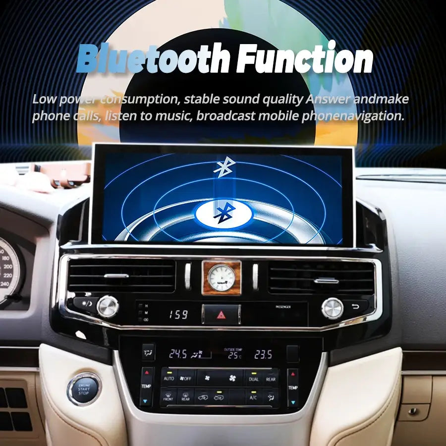 12.3Inch Android Car Radio Touch Screen for TOYOTA LAND