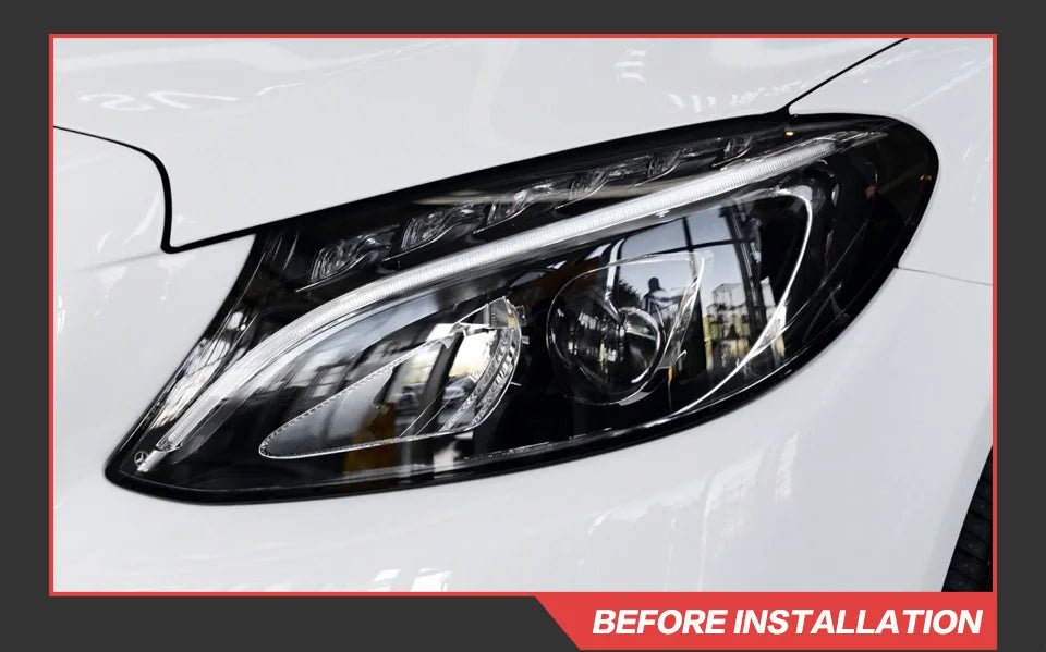 Car Styling Head lamp light for Benz W205 Headlights