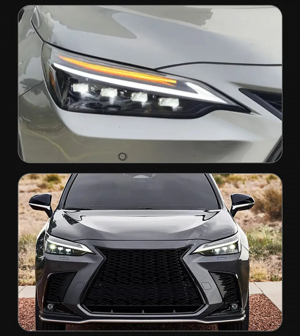 Car Styling Head lamp light for Lexus NX NX200T Headlights