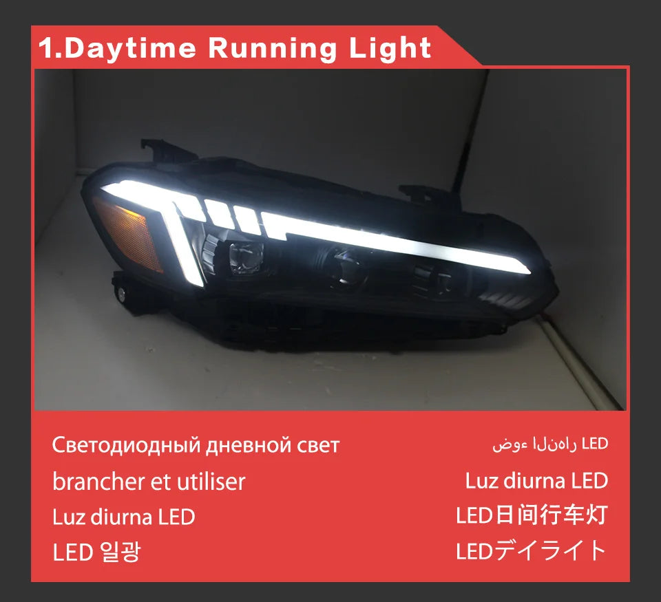 Car Lights for Honda Civic Headlights 2021-2022 LED