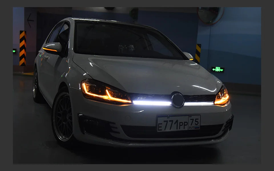 Car Lights for VW Golf 7 LED Headlight Projector 2013-2020