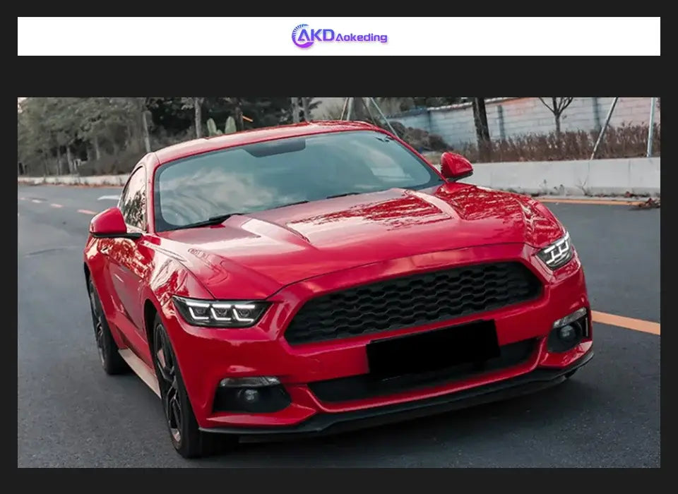 Car Styling Head lamp light for Ford Mustang Headlights
