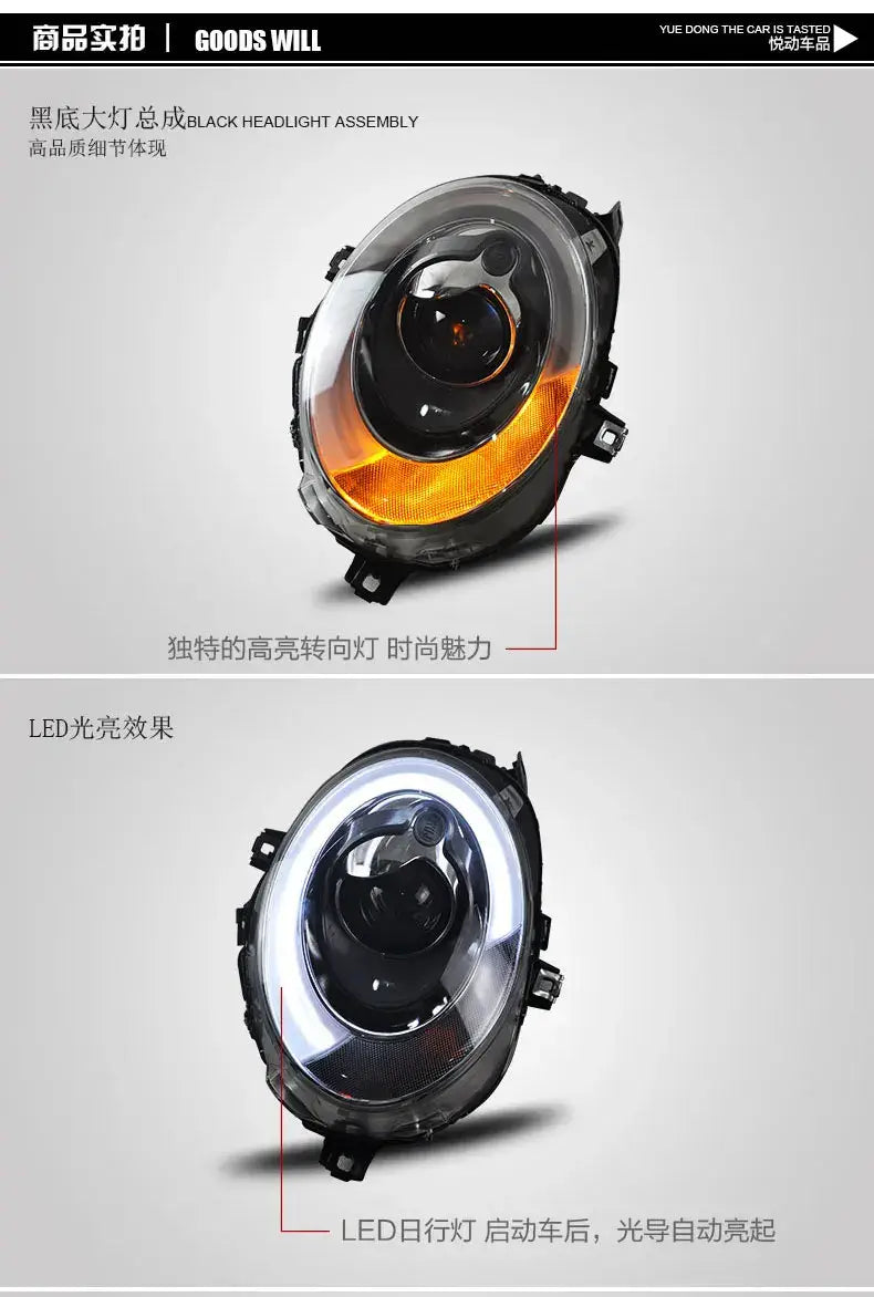 MINI COOPER Headlights 2014-2018 F54 F55 F56 LED Headlight