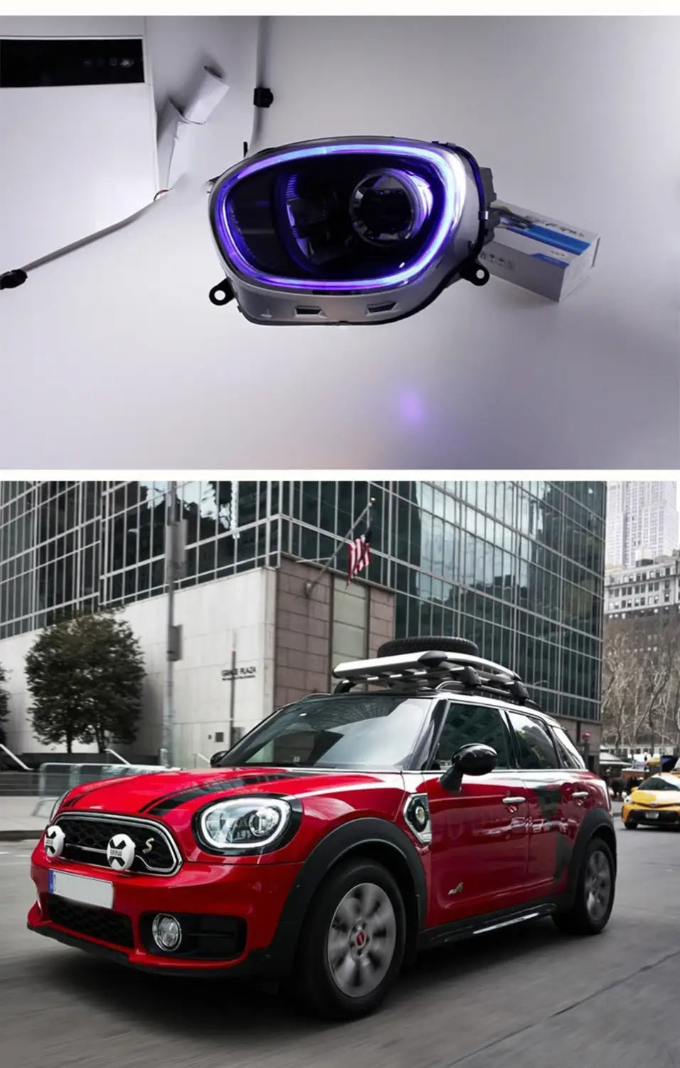 Car Lights for F60 Mini Countryman 2016-2021 LED Auto