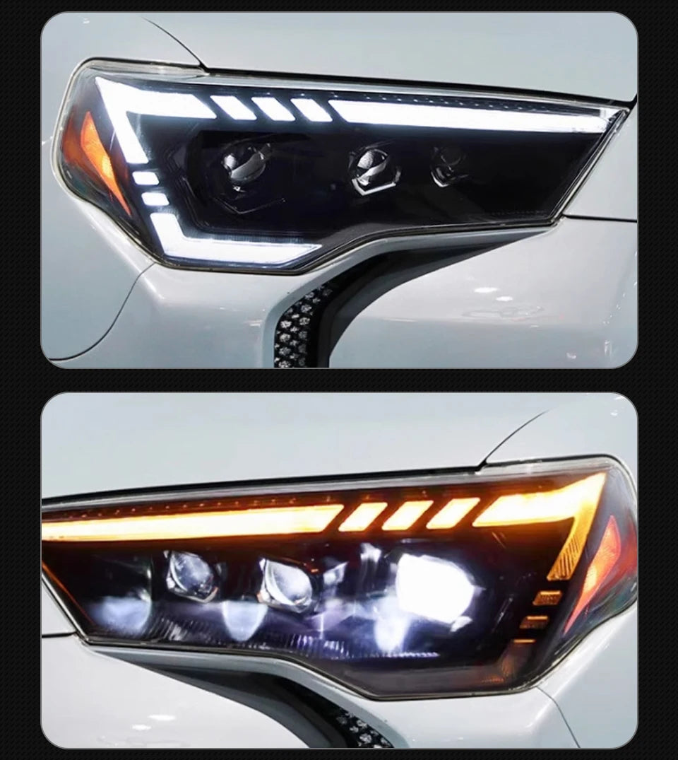 Car Styling Head Lamp for 4 Runner Headlights 2014-2020