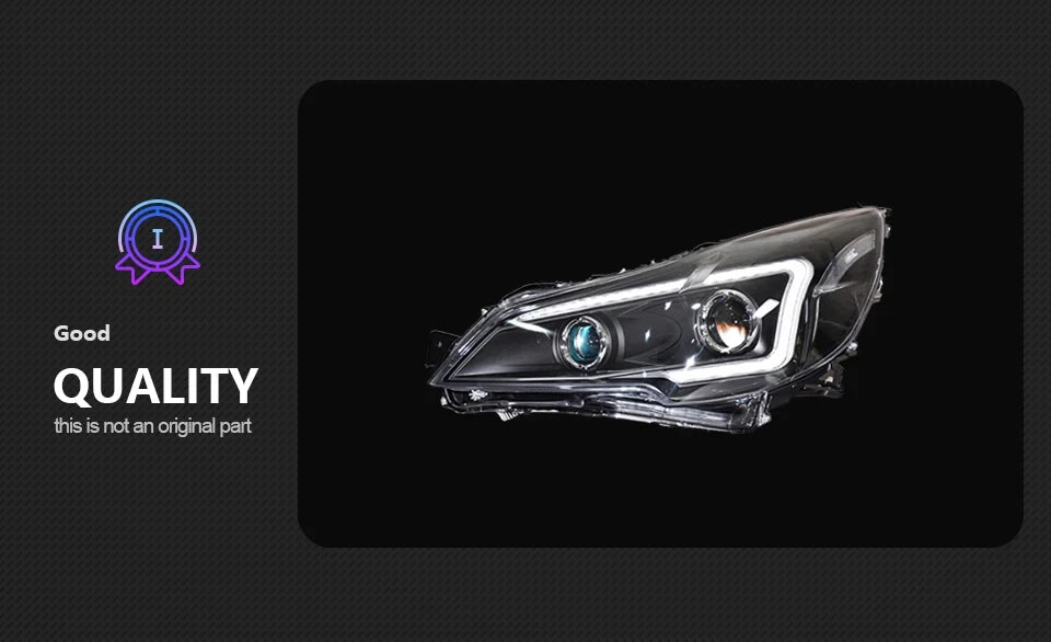 Car Styling Head Lamp for Subaru Legacy LED Headlight 2010