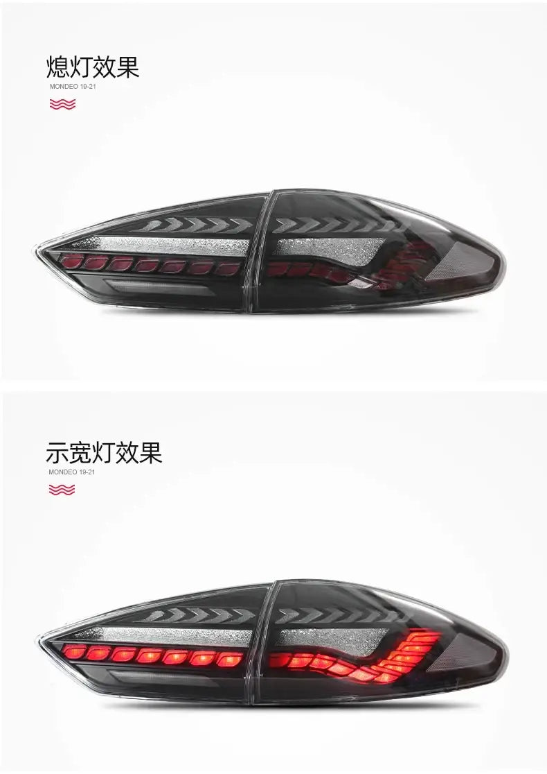 Car Stylingfor Ford Mondeo LED Tail Light 2019-2021 Fusion